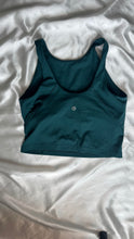 Load image into Gallery viewer, Storm Teal High Neck Tank Top (Align6)