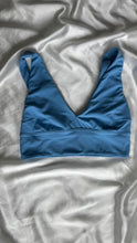 Load image into Gallery viewer, Aero Blue V-Neck Bra (Align6)